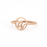 Love Letter Disc Ring