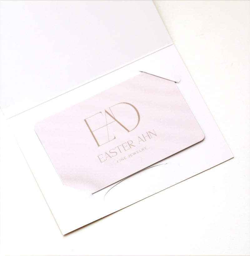 Easter Ahn Design (Physical) Gift Card